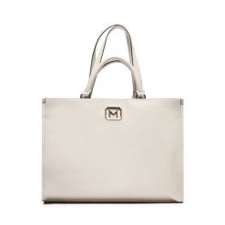 Torebka Marella. Białe shopper bag Marella, bez wzorów, bez dodatków. Za 1,439.00 zł.