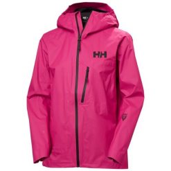 Damska kurtka turystyczna Helly Hansen Odin Infinity Minimalist. Czerwone kurtki przeciwdeszczowe Helly Hansen, l, bez wzorów, bez kaptura. Za 1,640.00 zł.