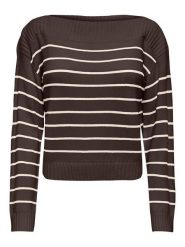ONLY Sweter w kolorze brązowym rozmiar: XL. Brązowe swetry ONLY, xl, bez wzorów, bez ramiączek. Za 89.95 zł.