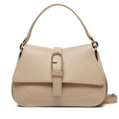 Torebka Furla. Brązowe torebki klasyczne Furla, bez wzorów, klasyczne, bez dodatków. Za 1,299.00 zł.