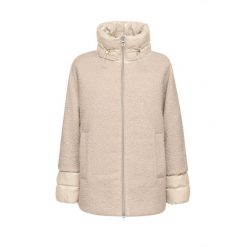 Damski polar Geox Calithe. Brązowe bluzy z polaru Geox, bez wzorów, z polaru. Za 610.99 zł.