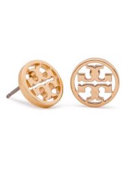 Tory Burch Kolczyki Logo Circle Stud Earring 11165518 Złoty. Żółte kolczyki Tory Burch, złote. Za 289.99 zł.