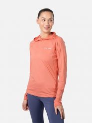 KARI TRAA Koszulka funkcyjna "Sanne" w kolorze pomarańczowym rozmiar: XS. Pomarańczowe t-shirty sportowe Kari Traa, s, bez wzorów, z materiału, bez ramiączek, outdoorowe. Za 92.21 zł.