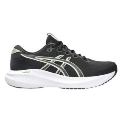 Buty do biegania Asics Gel-excite czarne. Czarne buty do biegania ASICS, bez wzorów, z materiału, bez zapięcia, do biegania. Za 450.70 zł.