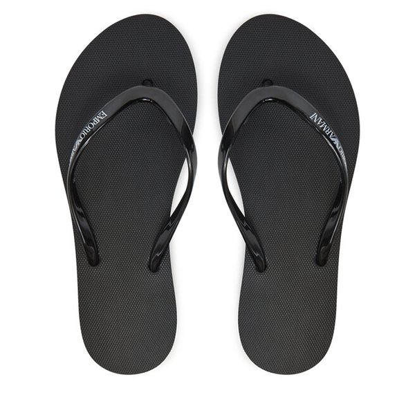 Japonki Emporio Armani. Czarne japonki Emporio Armani, bez wzorów. Za 229.99 zł.