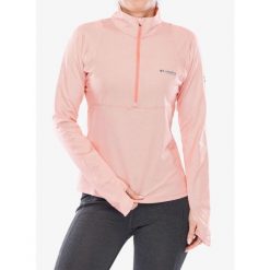 Bluza bez kaptura damska Columbia EU Summit Valley LS Half Zip. Czerwone bluzy Columbia, l, bez wzorów, sportowe, bez ramiączek, bez kaptura. Za 266.99 zł.