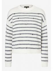 More & More Sweter w kolorze białym rozmiar: 36. Białe swetry More & More, bez wzorów, z wełny, bez ramiączek. Za 162.87 zł.