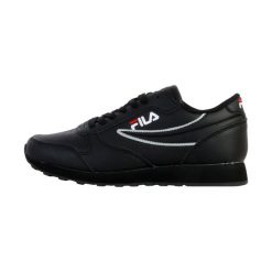 Buty sportowe Sneakersy damskie, Fila Orbit Low Wmn. Czarne buty sportowe lifestyle Fila, bez wzorów, z materiału, sportowe, bez zapięcia. Za 179.00 zł.