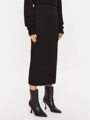 ViCOLO Spódnica ołówkowa 22085S Czarny Regular Fit. Czarne spódnice ViCOLO, s, bez wzorów, z syntetyku, ołówkowe. Za 199.99 zł.