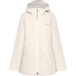 Parka dla kobiet Didriksons Tone. Białe płaszcze Didriksons, m, bez wzorów, bez kaptura. Za 659.50 zł.