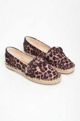 Espadryle damskie z motywem zwierzęcym LIU JO. Espadryle Liu Jo, bez wzorów, bez obcasa, na koturnie. Za 359.00 zł.