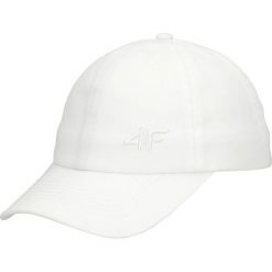 Czapka z daszkiem damska CAD207 - biały. Czapki z daszkiem marki 4f. Za 49.99 zł.