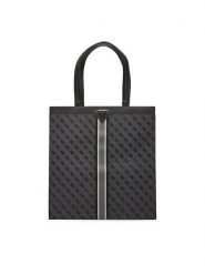 Guess Torebka HMMIST P5346 Szary. Szare shopper bag Guess, z aplikacjami, z materiału, bez dodatków. Za 679.99 zł.