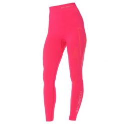 Termoaktywne damskie legginsy narciarskie Thermo. Czerwone bielizna termoaktywna damska Brubeck, bez wzorów, z dzianiny, sportowe. Za 149.99 zł.