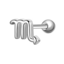 Glanzstücke München Piercing Sterling Silber Kolczyki 1 ct Damski. Szare kolczyki Glanzstücke München, srebrne. Za 110.49 zł.