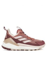 Adidas Trekkingi Terrex Free Hiker 2.0 Low IH0614 Różowy. Czerwone buty trekkingowe adidas, z materiału, bez zapięcia. Za 489.99 zł.