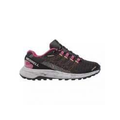 Chaussures de sport Femme FLY STRIKE Merrell BLACK/FUCHSIA J067444 Noir. Czarne buty sportowe lifestyle Merrell, bez wzorów, z materiału, sportowe, bez zapięcia. Za 519.00 zł.