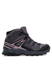 Salomon Trekkingi Extegra Mid Gore-Tex L47800200 Fioletowy. Fioletowe buty trekkingowe Salomon, z gore-texu, bez zapięcia. Za 509.99 zł.