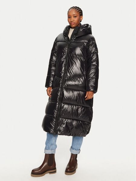 Save The Duck Kurtka zimowa D41864W LUCK19 Czarny Loose Fit. Czarne kurtki Save the duck, na zimę, bez wzorów, z syntetyku, bez kaptura. Za 849.99 zł.