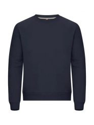 Clique Miami PRO Roundneck bluza o kroju klasycznym z French terry – Dark Navy. Niebieskie bluzy CLIQUE, xl, bez wzorów, z bawełny, klasyczne, bez ramiączek, bez kaptura. Za 189.36 zł.