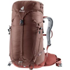 Plecak turystyczny damski Deuter Trail 28 SL - raisin/caspia. Czerwone plecaki Deuter, bez wzorów, bez dodatków. Za 665.99 zł.