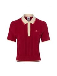 Adidas Originals koszulka polo Kobiety czerwony|wyrazisty róż, L. Czerwone t-shirty sportowe adidas Originals, l, bez wzorów, z wiskozy, bez ramiączek. Za 299.95 zł.