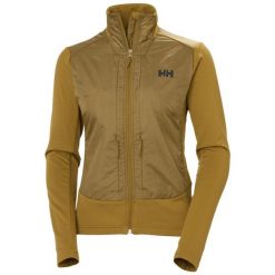 Damska kurtka puchowa Helly Hansen Versalite Hybrid. Brązowe kurtki Helly Hansen, bez wzorów, z polaru, bez kaptura. Za 499.00 zł.