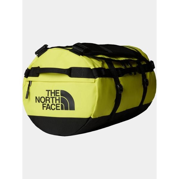 Torba The North Face Base Camp Duffel S. Zielone torby podróżne The North Face, bez wzorów, z materiału. W wyprzedaży za 539.10 zł.