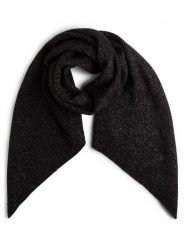 Vila Szalik - Vikody Kobiety Sztuczne włókno czarny|srebrny, ONE SIZE. Czarne szaliki i kominy Vila, bez wzorów, z dzianiny. Za 79.95 zł.