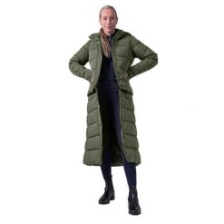 Damska długa kurtka z kapturem PS of Sweden Diane. Zielone kurtki PS OF SWEDEN, bez wzorów, z puchu, z kapturem. Za 1,226.00 zł.