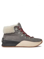 Sorel Botki Out N About™ Iii Conquest Wp NL4434-053 Szary. Szare botki Sorel, bez wzorów, ze skóry, bez obcasa, na płaskiej podeszwie, bez zapięcia. Za 359.99 zł.