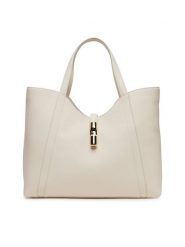 Furla Torebka WB01498 BX3353 PNN00 Écru. Shopper bag Furla, bez wzorów, ze skóry, bez dodatków. Za 1,459.00 zł.