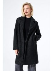 Garcia Płaszcz przejściowy w kolorze czarnym rozmiar: XXL. Czarne płaszcze Garcia, xxl, bez wzorów, bez kaptura. Za 245.38 zł.