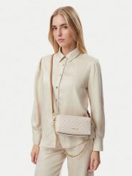MICHAEL Michael Kors Torebka 32F6GYTC1B Kremowy. Białe torebki klasyczne MICHAEL Michael Kors, bez wzorów, ze skóry, bez dodatków. Za 859.99 zł.