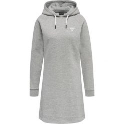 Damska bluza z kapturem Hummel dress. Czarne bluzy Hummel, na wiosnę, s, bez wzorów, bez ramiączek, z kapturem. Za 158.60 zł.