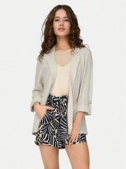 ONLY Marynarka Siesta 15322274 Beżowy Loose Fit. Brązowe marynarki i żakiety ONLY, bez wzorów, z wiskozy, bez ramiączek. Za 139.99 zł.
