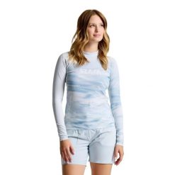 Slam Foil Ws Rashguard Koszulka Z Dużymi Lasami Damskie. Szare t-shirty sportowe SLAM, l, bez wzorów, z materiału, bez ramiączek. Za 399.05 zł.
