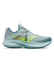 Saucony Buty "Ride 15" w kolorze błękitnym do biegania rozmiar: 42,5. Niebieskie buty do biegania Saucony, bez wzorów, bez zapięcia, do biegania. Za 326.56 zł.