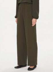 Vero Moda Spodnie materiałowe 10302548 Szary Loose Fit. Szare spodnie materiałowe Vero Moda, bez wzorów, z materiału. Za 79.99 zł.