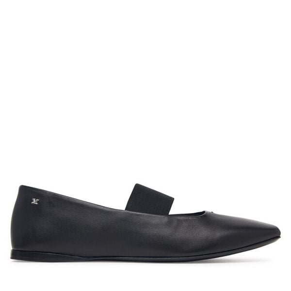 Baleriny Max Mara. Czarne baleriny Max Mara, bez wzorów, bez obcasa, bez zapięcia. Za 2,249.00 zł.