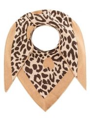 Zwillingsherz Chusta trójkątna w kolorze beżowym - 200 x 130 cm rozmiar: onesize. Brązowe chusty Zwillingsherz, bez wzorów, z bawełny. Za 188.40 zł.