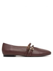 Coccinelle Baleriny Coccinellerisako Smooth E4 U6F 19 01 01 Brązowy. Brązowe baleriny Coccinelle, bez wzorów, ze skóry, bez obcasa, bez zapięcia. Za 899.99 zł.