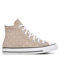Trampki Converse. Brązowe trampki Converse, bez wzorów, retro, bez zapięcia. Za 379.99 zł.