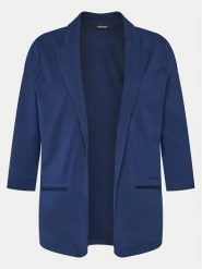 Olsen Marynarka 11201589 Granatowy Regular Fit. Niebieskie marynarki i żakiety Olsen, bez wzorów, z bawełny, bez ramiączek. Za 269.99 zł.