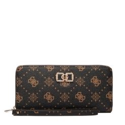 Portfel Guess. Brązowe portfele Guess, z aplikacjami. Za 299.99 zł.