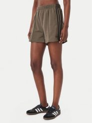 Adidas Szorty sportowe Firebird Classic KS4786 Khaki Loose Fit. Brązowe szorty sportowe adidas, bez wzorów, z syntetyku. Za 161.99 zł.