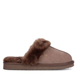 Kapcie MEXX. Brązowe kapcie Mexx, bez wzorów. Za 219.99 zł.