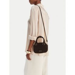 Torebka GINO ROSSI. Brązowe torebki klasyczne Gino Rossi, bez wzorów, bez dodatków. Za 279.99 zł.