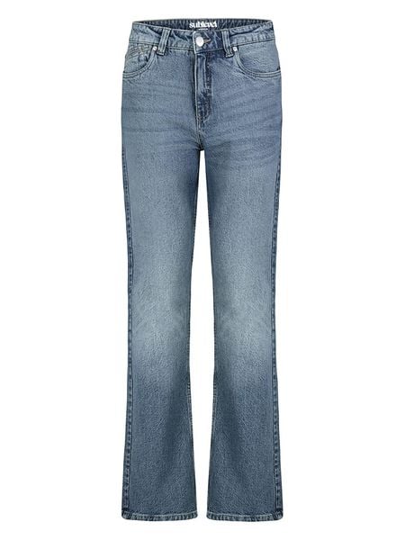 Sublevel Dżinsy - Regular fit - w kolorze niebieskim rozmiar: XL. Niebieskie jeansy Sublevel, xl, z aplikacjami, ze skóry, klasyczne. Za 154.95 zł.