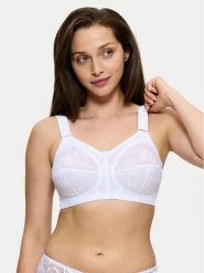 Triumph Biustonosz bezfiszbinowy Doreen 10166213 Biały. Białe biustonosze Triumph, bez wzorów, z syntetyku. Za 83.00 zł.